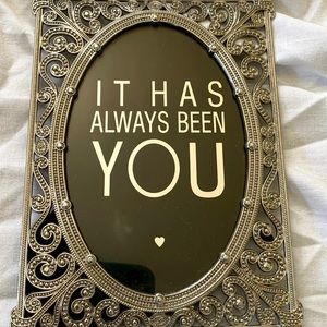 Pewter Wedding Frame